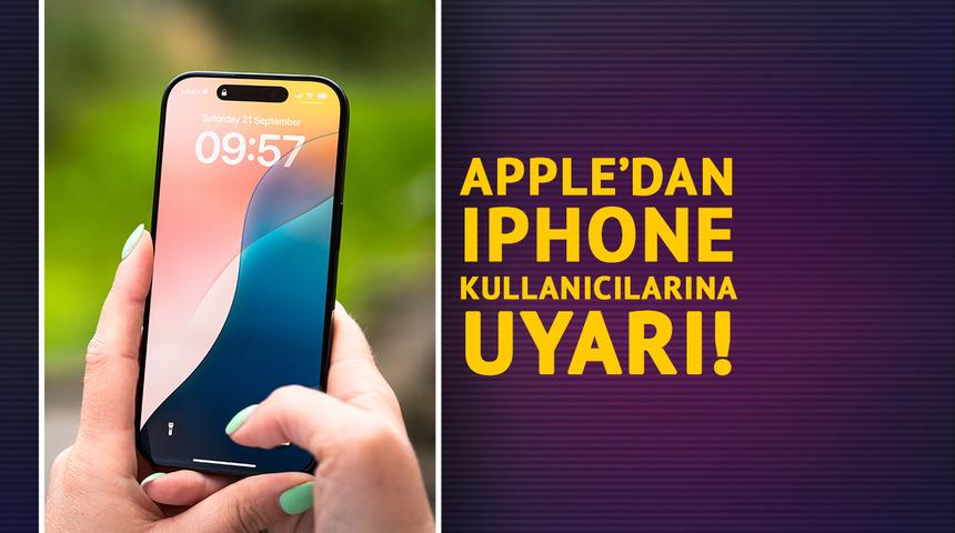 Kullanıcılar dikkat! Uyarı Apple'dan geldi: "iPhone'da bunu kullanmayın"