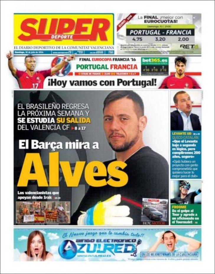 EURO2016 finali sonrasında dünya basınından manşetler G2