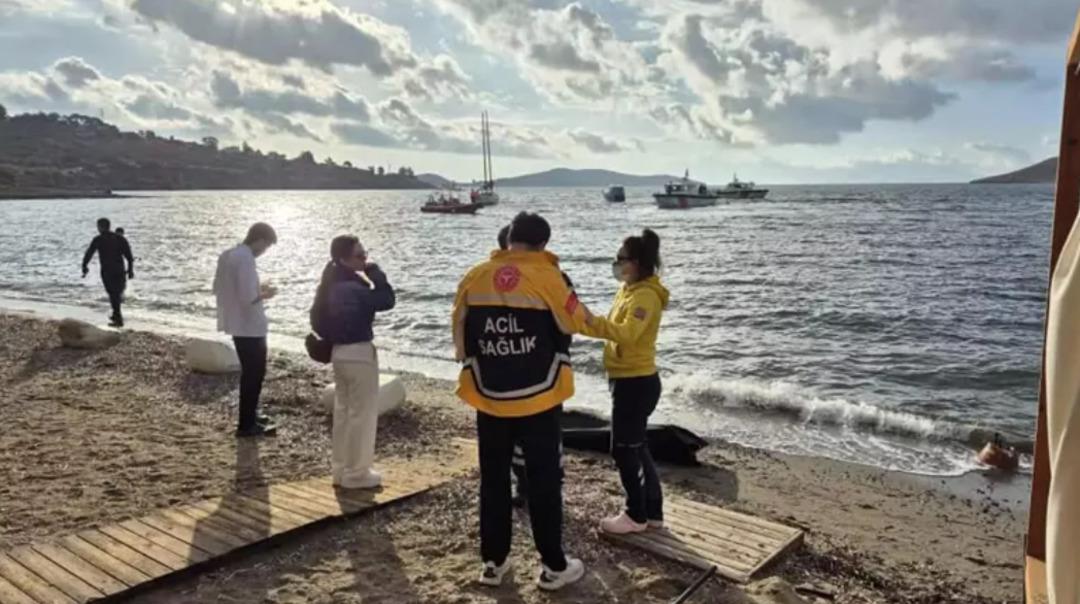 Bodrum da facia: Kaçak göçmenleri taşıyan bot battı! 8 kişi öldü 3