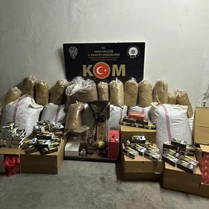 Ordu’da kaçakçılık operasyonu