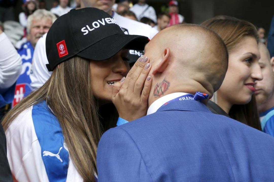 Almanya - Slovakya taraftarlar