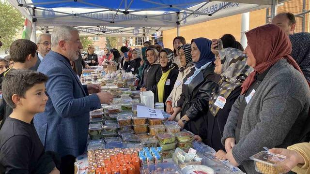 Çorum’da çocuklar Gazze için seferber oldu