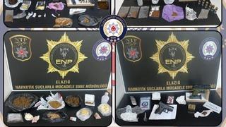 Elazığ’da uyuşturucuya geçit yok: 16 tutuklama