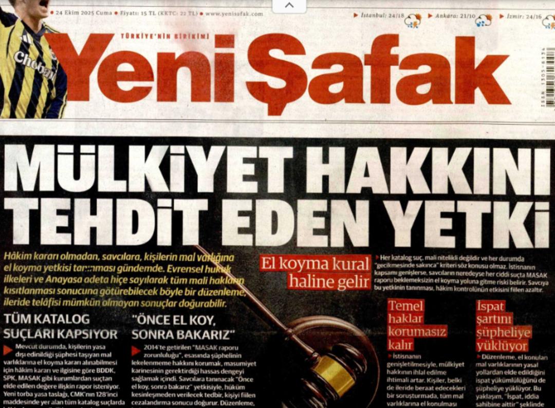 Savcılara mülke el koyma yetkisi... Önce Yeni Şafak sonra AK Partili Şamil Tayyar uyardı: Yanlış yapıyorsunuz! 3