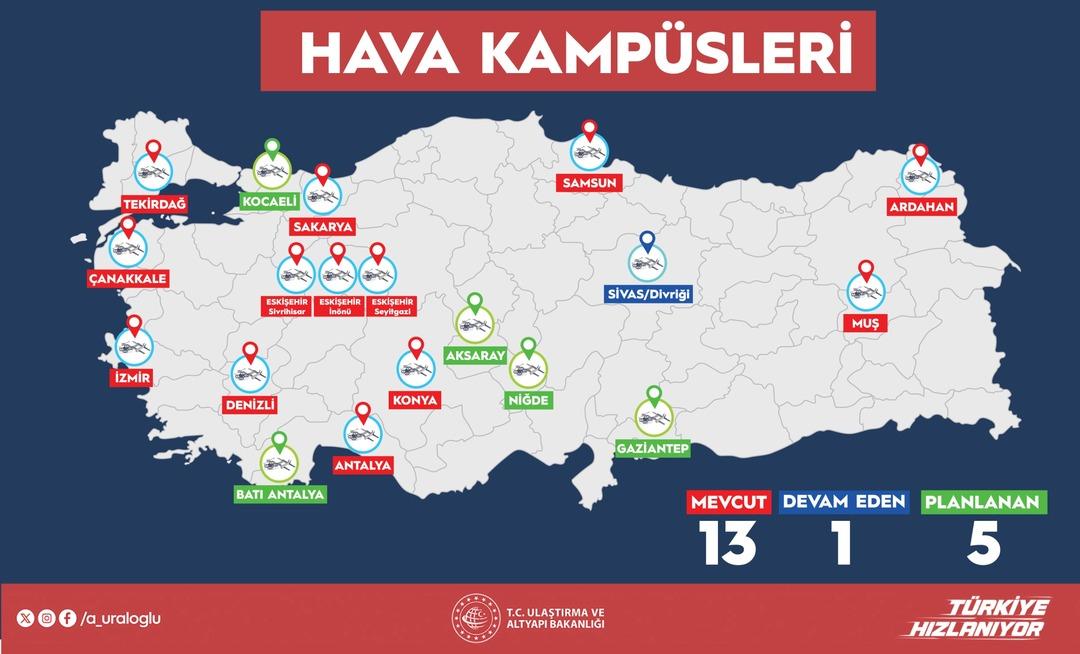 Bakan Uraloğlu: "11 ilde faaliyet gösteren 13 hava kampüsümüzle sportif ve amatör havacılığın gelişimine katkı sağlıyoruz" 3