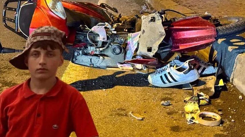 Samsun'da kahreden ölüm! 13 yaşındaki Asaf kaza kurbanı