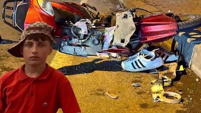 Samsun'da kahreden ölüm! 13 yaşındaki Asaf kaza kurbanı