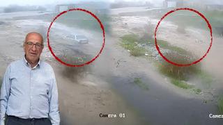 Selde kaybolan Bülent Kaptanoğlu'nun cansız bedeni bulundu! Aracının sele kapıldığı anlar kamerada