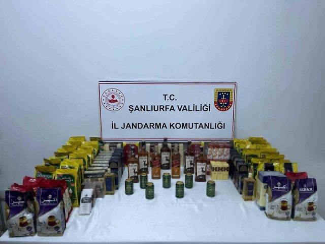 Şanlıurfa’da bin 960 paket kaçak sigara ele geçirildi 1
