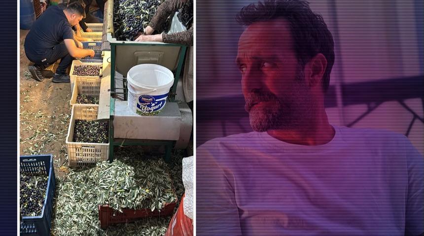 &Ccedil;akallarla Dans&rsquo;ın K&ouml;fte Necmi&rsquo;si Timur Acar zeytinlik satın aldı! İlk hasadını yaptı 