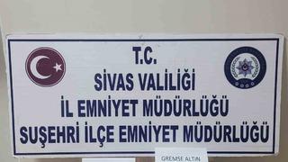 Piyasa değeri 1 milyon lira olan sahte altın ele geçirildi, 1 kişi tutuklandı