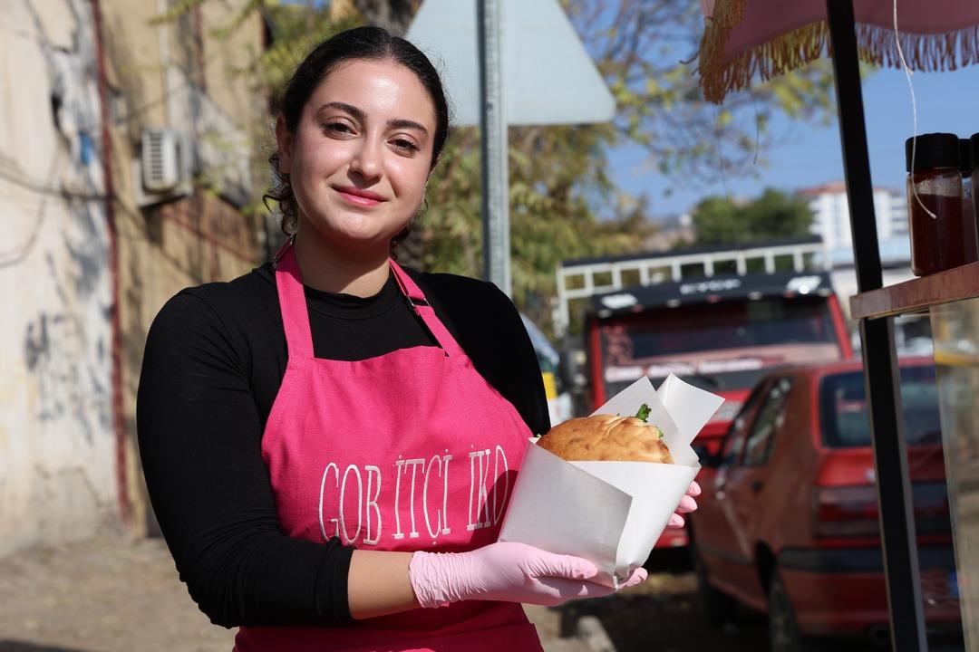 Genç girişimci pembe tezgahıyla sanayiye renk kattı: Gobit ekmeği satıyor... 7