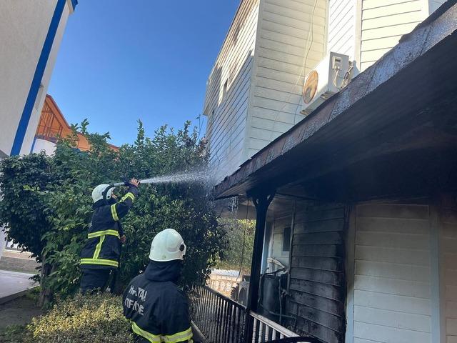 Arsuz’da korkutan yangın 1