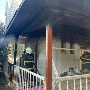 Arsuz’da korkutan yangın