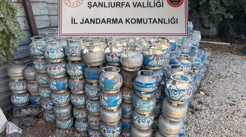 Şanlıurfa’da usulsüz tüp dolumu operasyonu: Binlerce tüp ele geçirildi