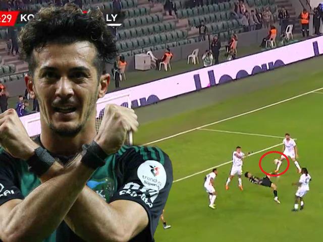 Kocaelispor'da Tayfur Bingöl sezonun golünü attı! Victor Osimhen bile görünce çok kıskanacak...