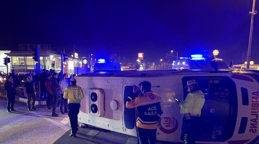 Tokat'ta ambulans ile cip çarpıştı! Yaralılar var