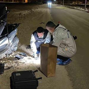 Karaman’da devrilen motosikletin genç sürücüsü ağır yaralandı