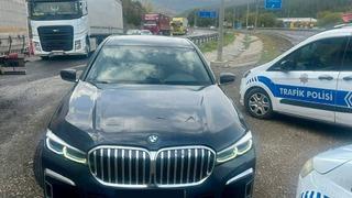 Bozüyük’te aracında ikiz plaka kullanan şahsa ceza