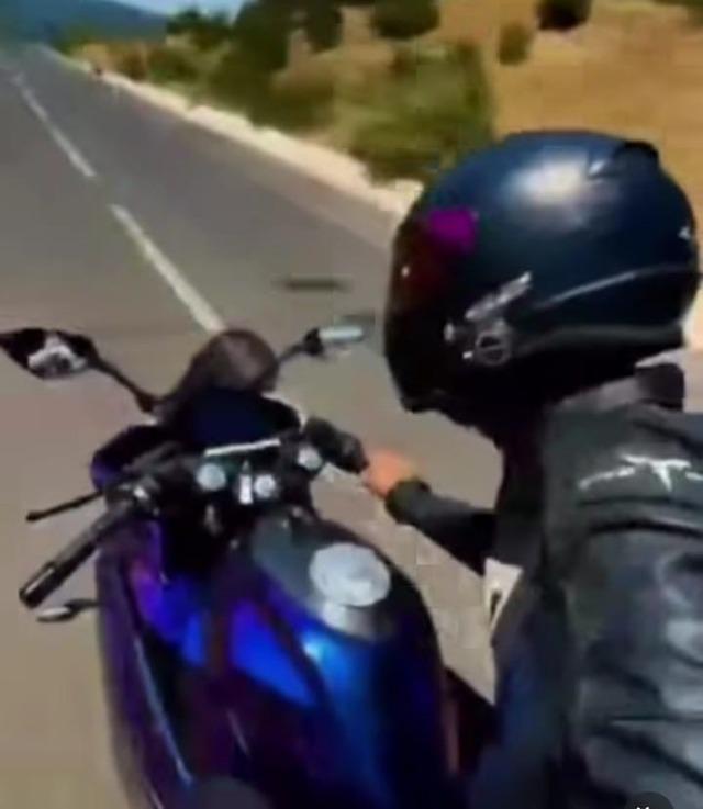 Bozüyük’te trafik kurallarını hiçe sayan motosikletliye ceza 1