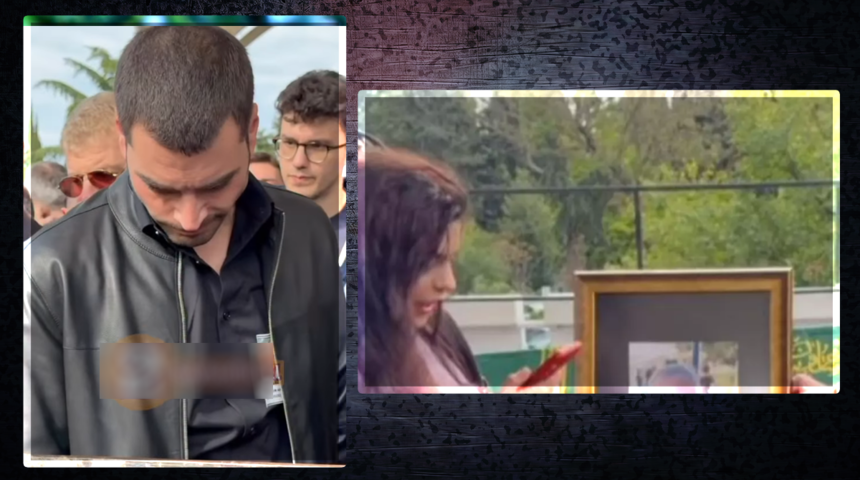 Akın Akınözü’nün dayısı toprağa verdi! Cenazede akılalmaz olay: Fotoğrafı öpüp...