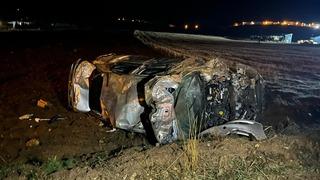 Çankırı'da otomobil takla attı: 3 kişi yaralandı