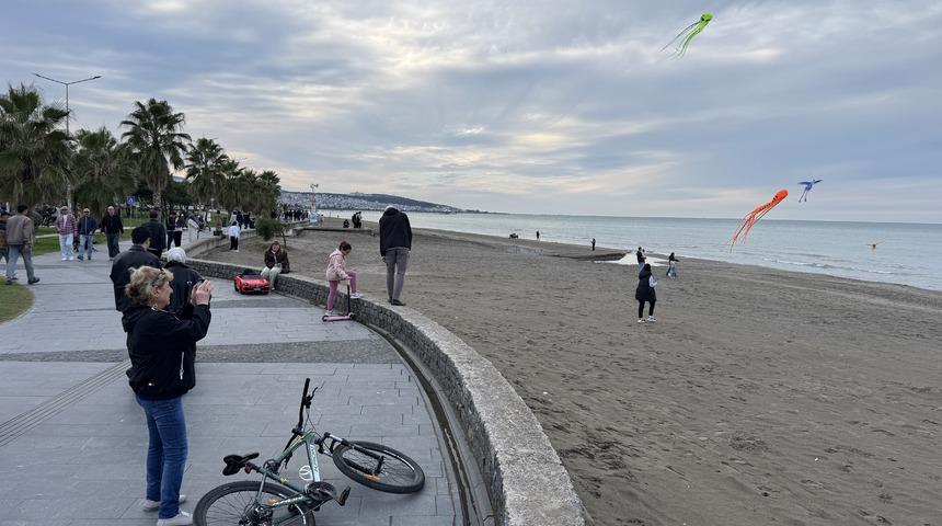 Samsun'un semalarını uçurtmalar renklendirdi