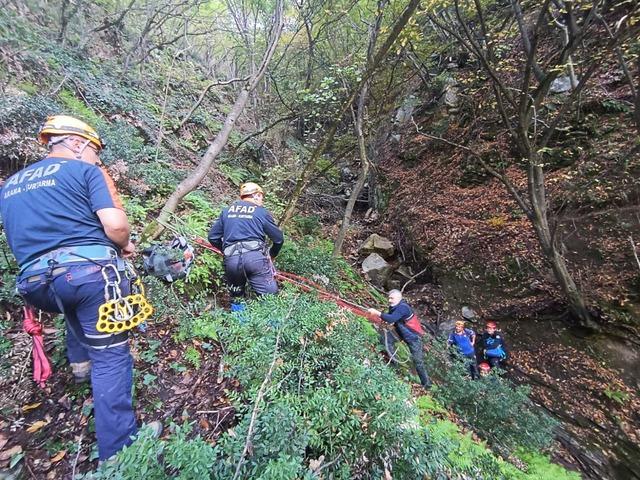 Bursa da ormanda mahsur kalan 4 kişi ekiplerce kurtarıldı 1