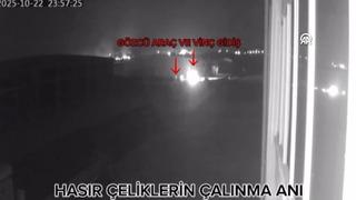 Osmaniye'de 18,8 ton çelik hasır çalan 2 zanlı tutuklandı