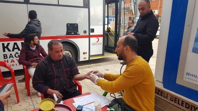 Yavuzeli’nde kan bağışına destek