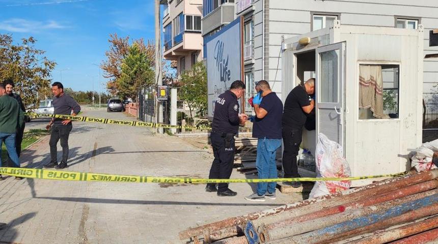 Yer: Bursa! Bekçi çalıştığı şantiyede ölü bulundu