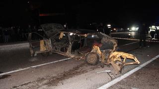 Çankırı'da iki otomobil çarpıştı! Ölü ve yaralılar var