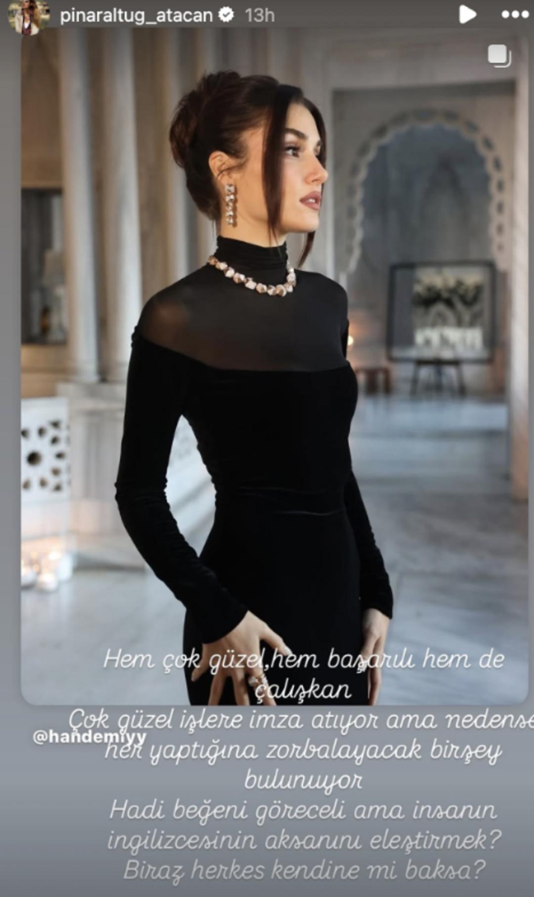 Hande Erçel eleştirildi! Pınar Altuğ patladı: Biraz herkes kendine baksın 1