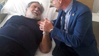 Arif Sağ hastaneye kaldırıldı