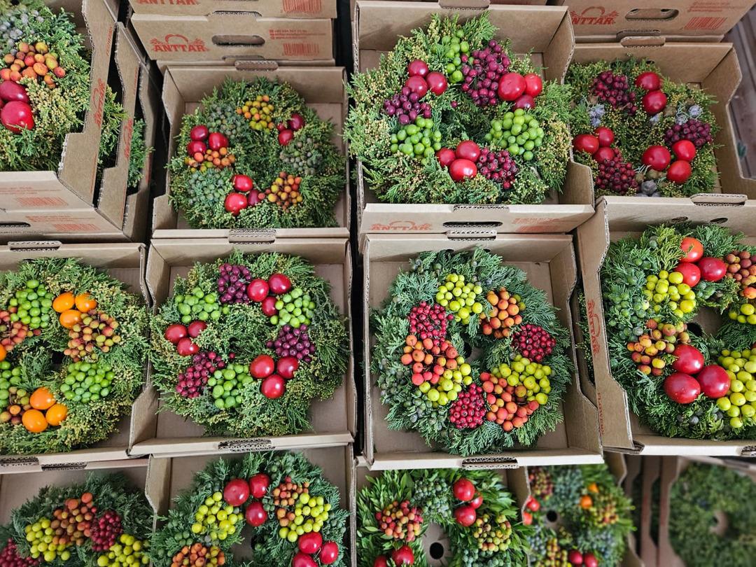 Köyden Avrupa ya ihracat: Her yıl 1 milyon çelenk üretiliyor: 250 kadın bu işle uğraşıyor! 4