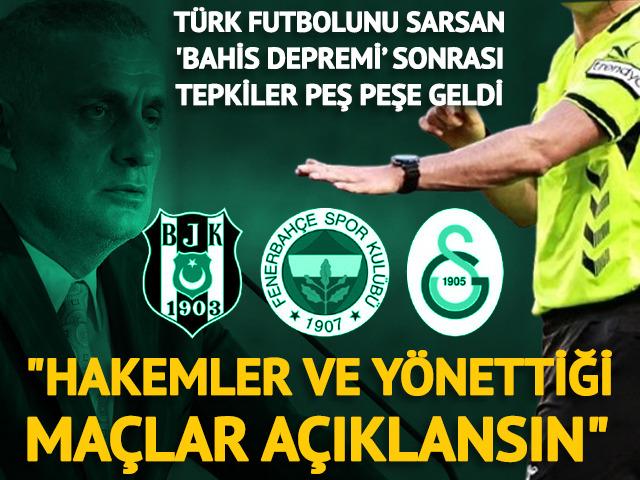 Tepkiler peş peşe! F.Bahçe ve Beşiktaş'tan açıklama