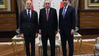 Cumhurbaşkanı Erdoğan, İtalya Milli Hidrokarbon Ajansı Başkanı Descalzi'yi kabul etti