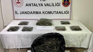 Alanya’da uyuşturucu operasyonu: 800 gram uyuşturucu ele geçirildi