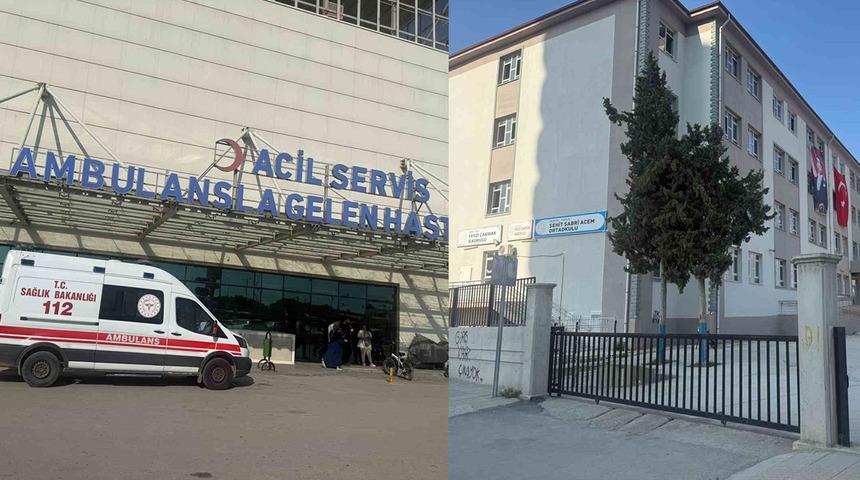 Hepsi kantinden aynı yemeği yemiş! Mersin'de 26 öğrenci okuldayken hastanelik oldu