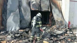 Batman’da dondurma fabrikasında yangın