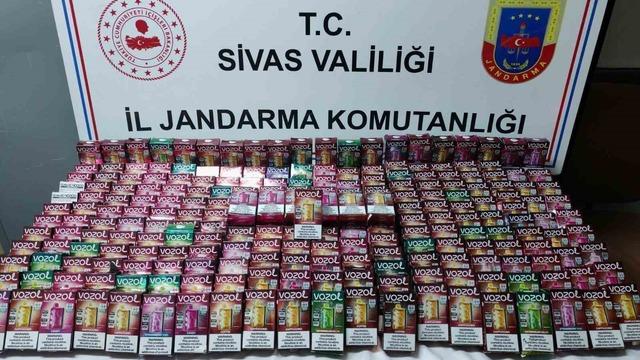 Sivas’ta kaçak tütün operasyonu,  4 Şüpheli yakalandı