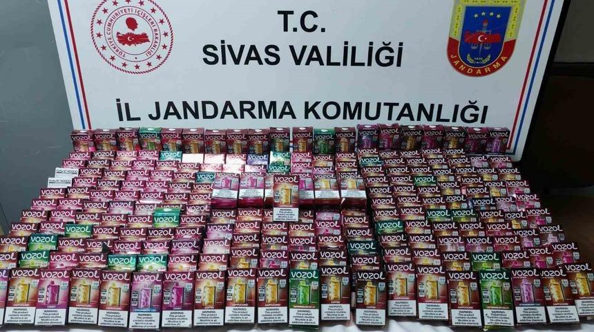 Sivas’ta kaçak tütün operasyonu,  4 Şüpheli yakalandı