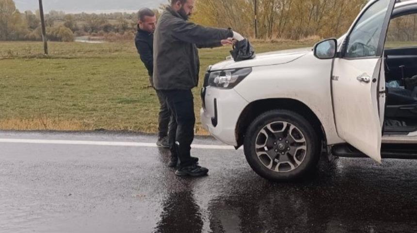 Tunceli’de kırmızı benekli alabalık avlayan şahsa ceza
