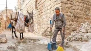 Yer: Mardin! Çöp taşıyan kadrolu eşekler emekli edilecek; yerlerine ise...