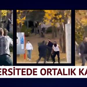 Hacettepe Üniversitesi'nde ortalık karıştı! Ellerinde palalarla saldırdılar
