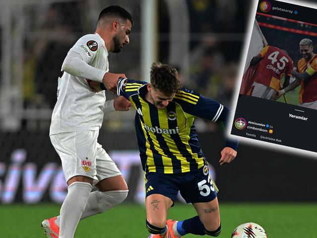 Deniz Undav'dan G.Saray paylaşımı! Sosyal medya yıkıldı...