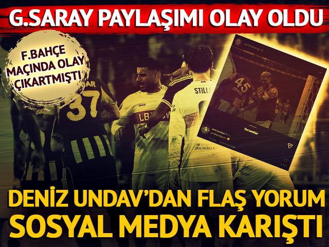 Fenerbahçe'li Milli oyuncu İsmail Yüksek ile kavga eden Stuttgartlı Deniz Undav'dan flaş Galatasaray paylaşımı! Sosyal medya karıştı...