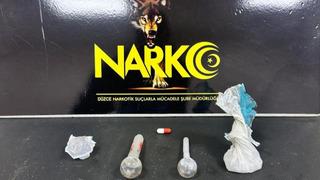 19 suç kaydı bulunan şahıs uyuşturucu ile yakalandı