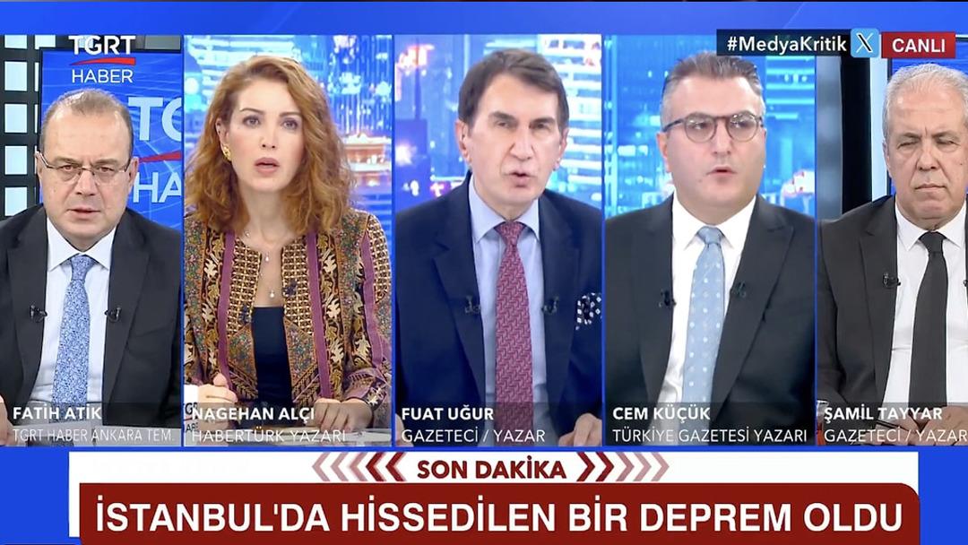 6.1 lik depreme canlı yayında yakalandılar! İşte korku dolu o anlar: "Eyvah, çok fena sallanıyoruz!" 2