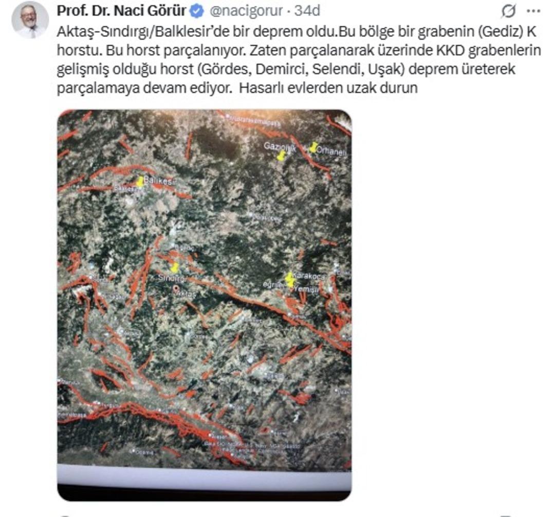 Yer altında bir şeyler var  Balıkesir depreminin ardından kritik  gömülü  vurgusu 3